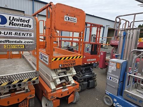 2019 SNORKEL S3226E Scissor Lift 24-26' Electric 30-36" Wide