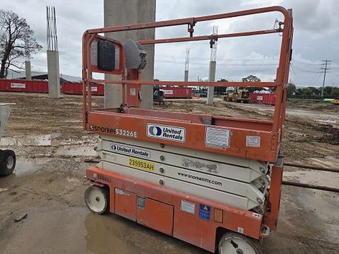 2019 SNORKEL S3226E Scissor Lift 24-26' Electric 30-36" Wide