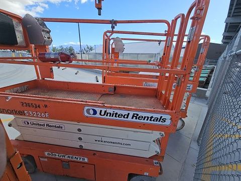 2019 SNORKEL S3226E Scissor Lift 24-26' Electric 30-36" Wide