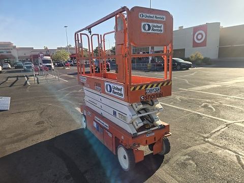 2019 SNORKEL S3226E Scissor Lift 24-26' Electric 30-36" Wide