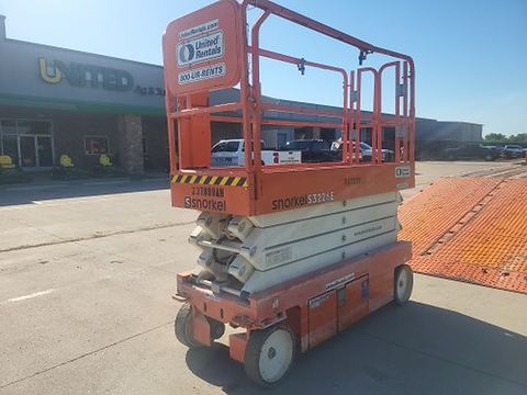 2019 SNORKEL S3226E Scissor Lift 24-26' Electric 30-36" Wide