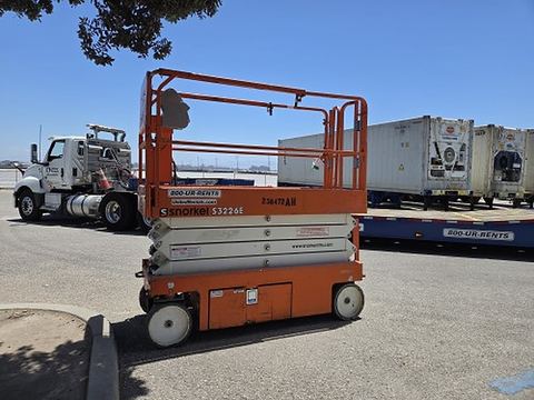 2019 SNORKEL S3226E Scissor Lift 24-26' Electric 30-36" Wide