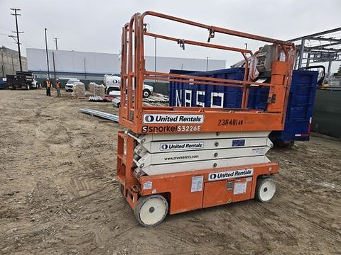 2019 SNORKEL S3226E Scissor Lift 24-26' Electric 30-36" Wide