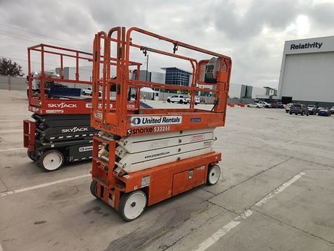 2019 SNORKEL S3226E Scissor Lift 24-26' Electric 30-36" Wide