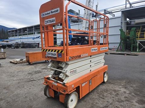 2019 SNORKEL S3226E Scissor Lift 24-26' Electric 30-36" Wide