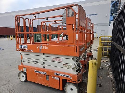 2019 SNORKEL S3226E Scissor Lift 24-26' Electric 30-36" Wide