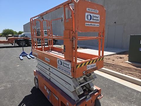 2019 SNORKEL S3226E Scissor Lift 24-26' Electric 30-36" Wide