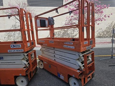2019 SNORKEL S3226E Scissor Lift 24-26' Electric 30-36" Wide