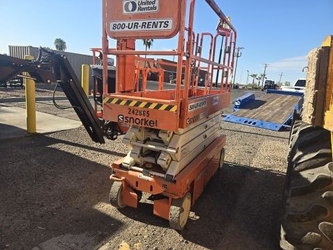 2019 SNORKEL S3226E Scissor Lift 24-26' Electric 30-36" Wide