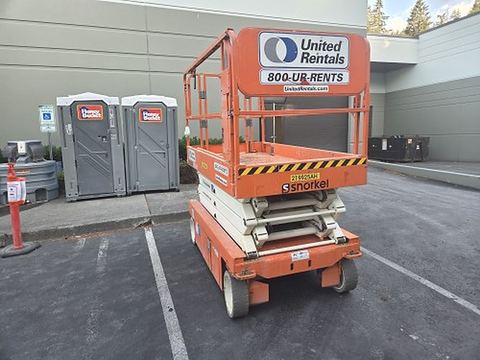 2019 SNORKEL S4726E Scissor Lift 24-26' Electric 46-68" Wide