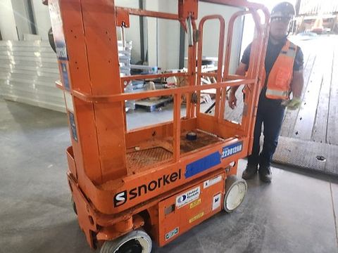 2019 SNORKEL TM12E Vertical Lift 12' Elec Self Propelled