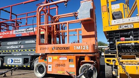 2019 SNORKEL TM12E Vertical Lift 12' Elec Self Propelled