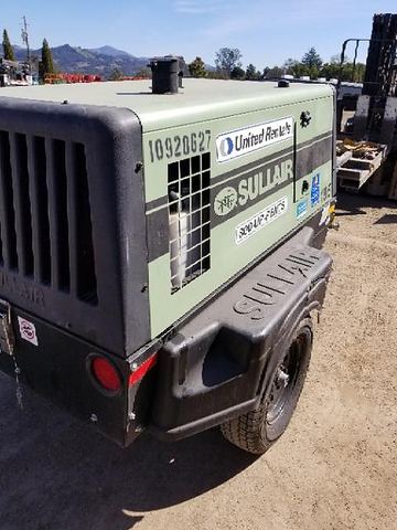 2019 SULLAIR 185DPQ-KU-T3 Compressor 175-195 Cfm