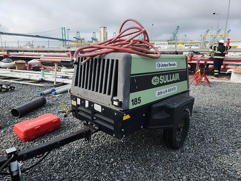 2019 SULLAIR 185DPQ-KU-T3 Compressor 175-195 Cfm