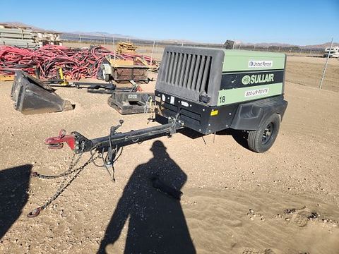 2019 SULLAIR 185DPQ-KU-T3 Compressor 175-195 Cfm