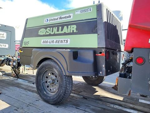 2019 SULLAIR 185DPQ-KU-T3 Compressor 175-195 Cfm