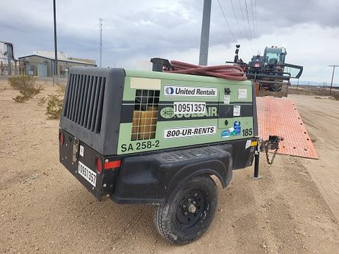 2019 SULLAIR 185DPQ-KU-T3 Compressor 175-195 Cfm