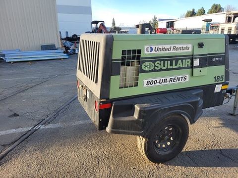 2019 SULLAIR 185DPQ-KU-T3 Compressor 175-195 Cfm