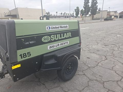 2019 SULLAIR 185DPQ-KU-T3 Compressor 175-195 Cfm