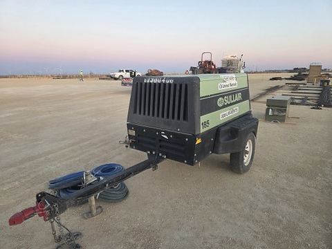 2019 SULLAIR 185DPQ-KU-T3 Compressor 175-195 Cfm