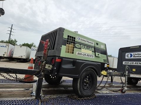 2019 SULLAIR 185DPQ-KU-T3 Compressor 175-195 Cfm