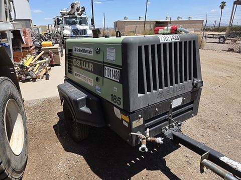 2019 SULLAIR 185DPQ-KU-T3 Compressor 175-195 Cfm
