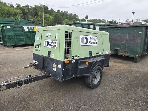 2019 SULLAIR 375H DPQ-JD3 Compressor 350-395 Cfm Diesel