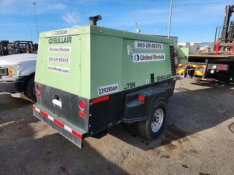 2019 SULLAIR 375H DPQ-JD3 Compressor 350-395 Cfm Diesel