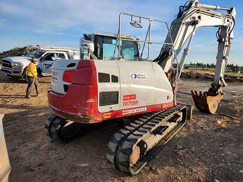 2019 TAKEUCHI TB2150CR Excavator 30000-34999# Rubber Track