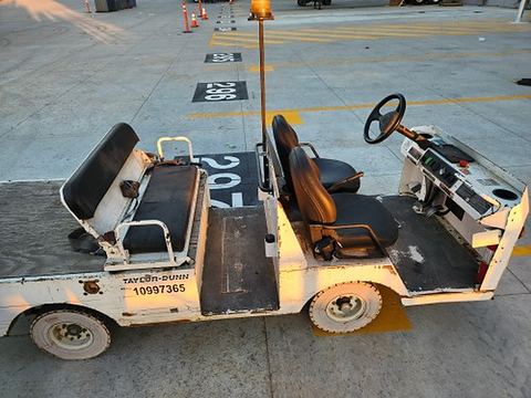 2019 TAYLOR BIG FOOT 48V AC Industrial Electric Cart 4 Wheeled
