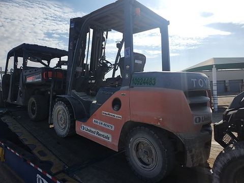 2019 TOYOTA 8FD35U Forklift Whse 8000# Diesel
