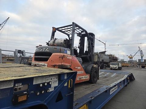 2019 TOYOTA 8FG35U Forklift Whse 8000# Gas/Lp