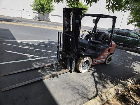 2019 TOYOTA 8FGU25 Forklift Whse 5000# Gas/Lp