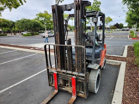 2019 TOYOTA 8FGU25 Forklift Whse 5000# Gas/Lp