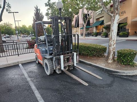 2019 TOYOTA 8FGU25 Forklift Whse 5000# Gas/Lp