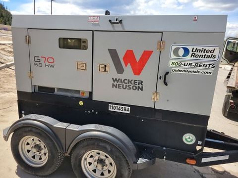 2019 WACKER G70 T4F Generator 70-84 Kva