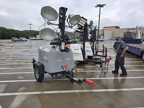 2019 WACKER LTV6L Light Tower,4-7Kw Vert Mast