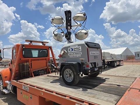 2019 WACKER LTV6L Light Tower,4-7Kw Vert Mast