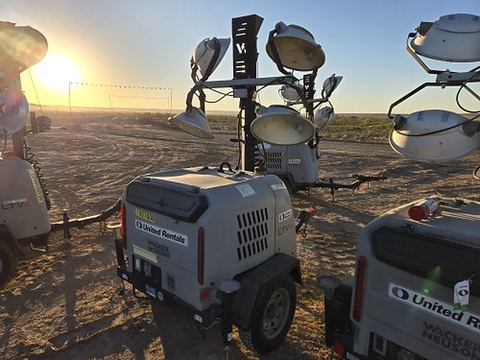 2019 WACKER LTV6L Light Tower,4-7Kw Vert Mast