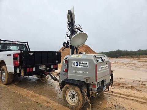 2019 WACKER LTV6L Light Tower,4-7Kw Vert Mast