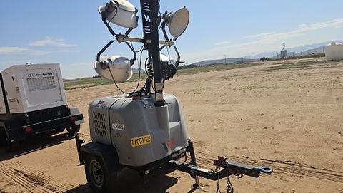 2019 WACKER LTV6L Light Tower,4-7Kw Vert Mast