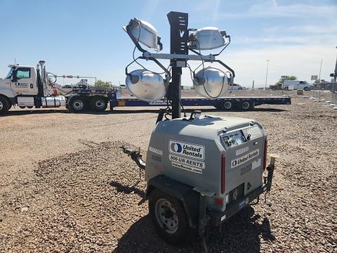 2019 WACKER LTV6L Light Tower,4-7Kw Vert Mast