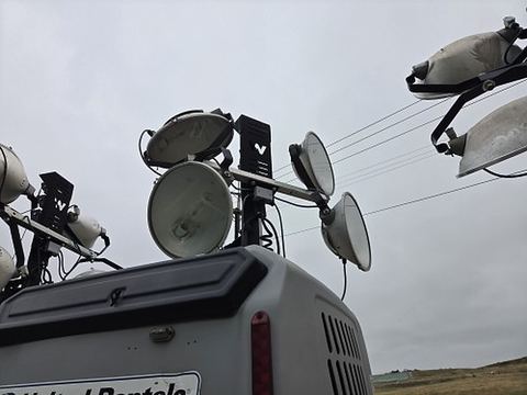 2019 WACKER LTV6L Light Tower,4-7Kw Vert Mast