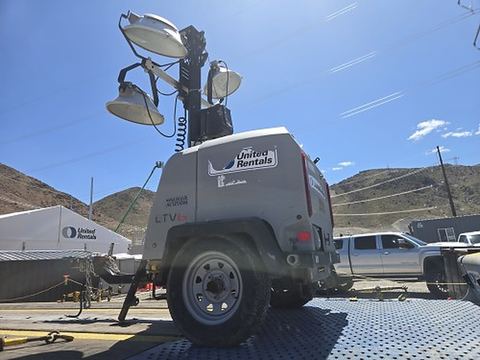 2019 WACKER LTV6L Light Tower,4-7Kw Vert Mast