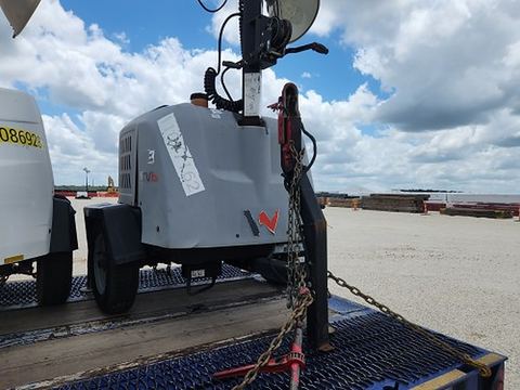 2019 WACKER LTV6L Light Tower,4-7Kw Vert Mast