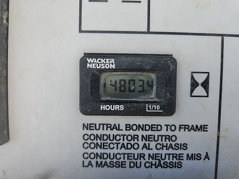 2019 WACKER LTV6L Light Tower,4-7Kw Vert Mast