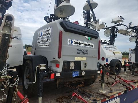 2019 WACKER LTV6L Light Tower,4-7Kw Vert Mast