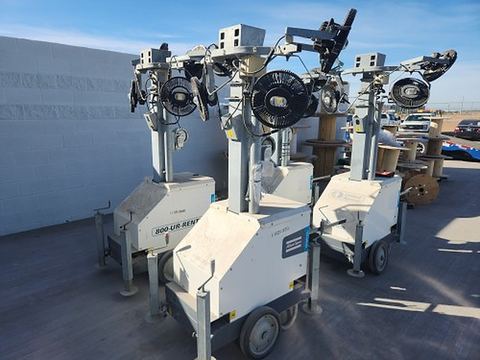 2020 ATLASCOPCO HILIGHT E3 Light Tower Electric Pusharound