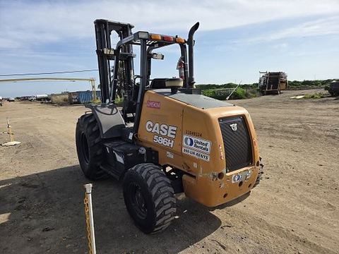2020 CASE 586H Forklift Rough Terrain 6000# 21-29'