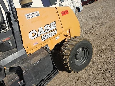 2020 CASE 588H Forklift Rough Terrain 8000# 15-22' 2Wd